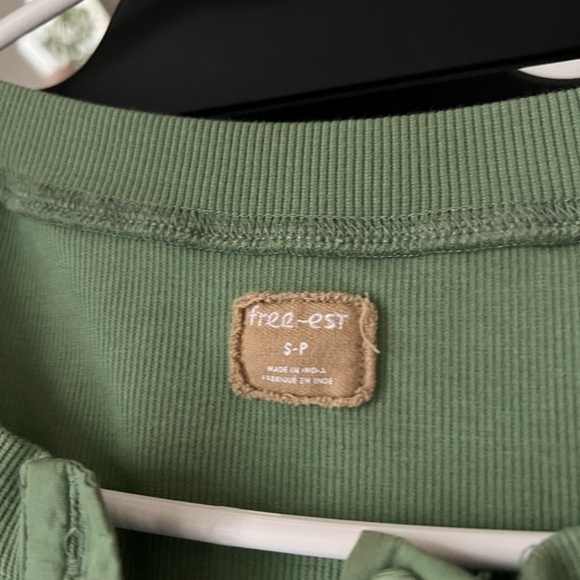 Free People Women's Green Dress - Picture 5 of 6